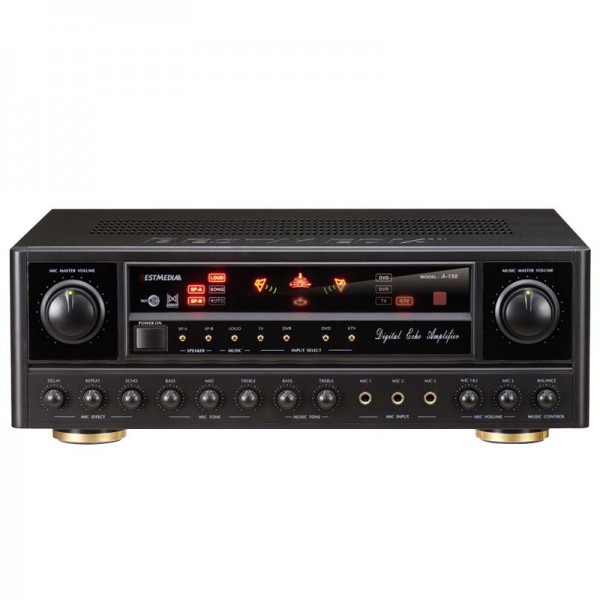 BM-A150 Digital Echo Karaoke Amplifier System (Black)